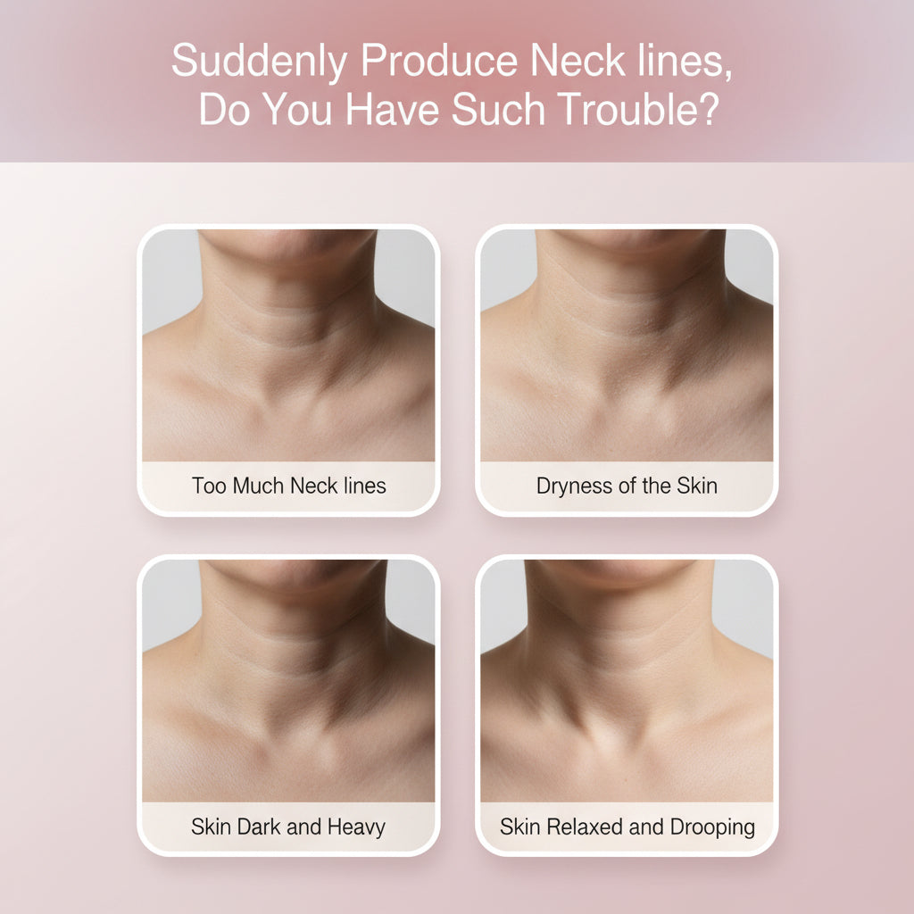Neck Face Beauty Device LED Photon Therapy